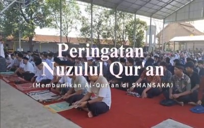 SMAN 1 Kandangan Gelar Peringatan Nuzulul Qur'an dengan Semangat Membumikan Al Qur'an